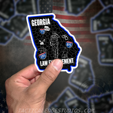 Georgia Law Enforcement Sticker