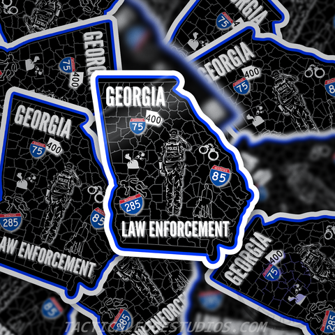 Georgia Law Enforcement Sticker