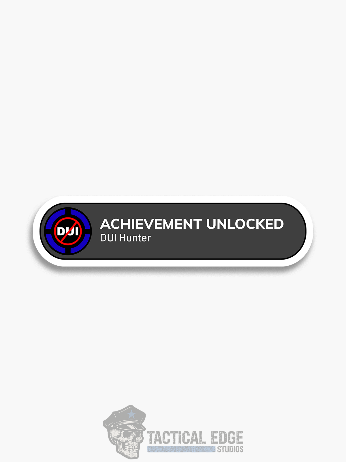 Achievement Award (DUI Hunter) Sticker