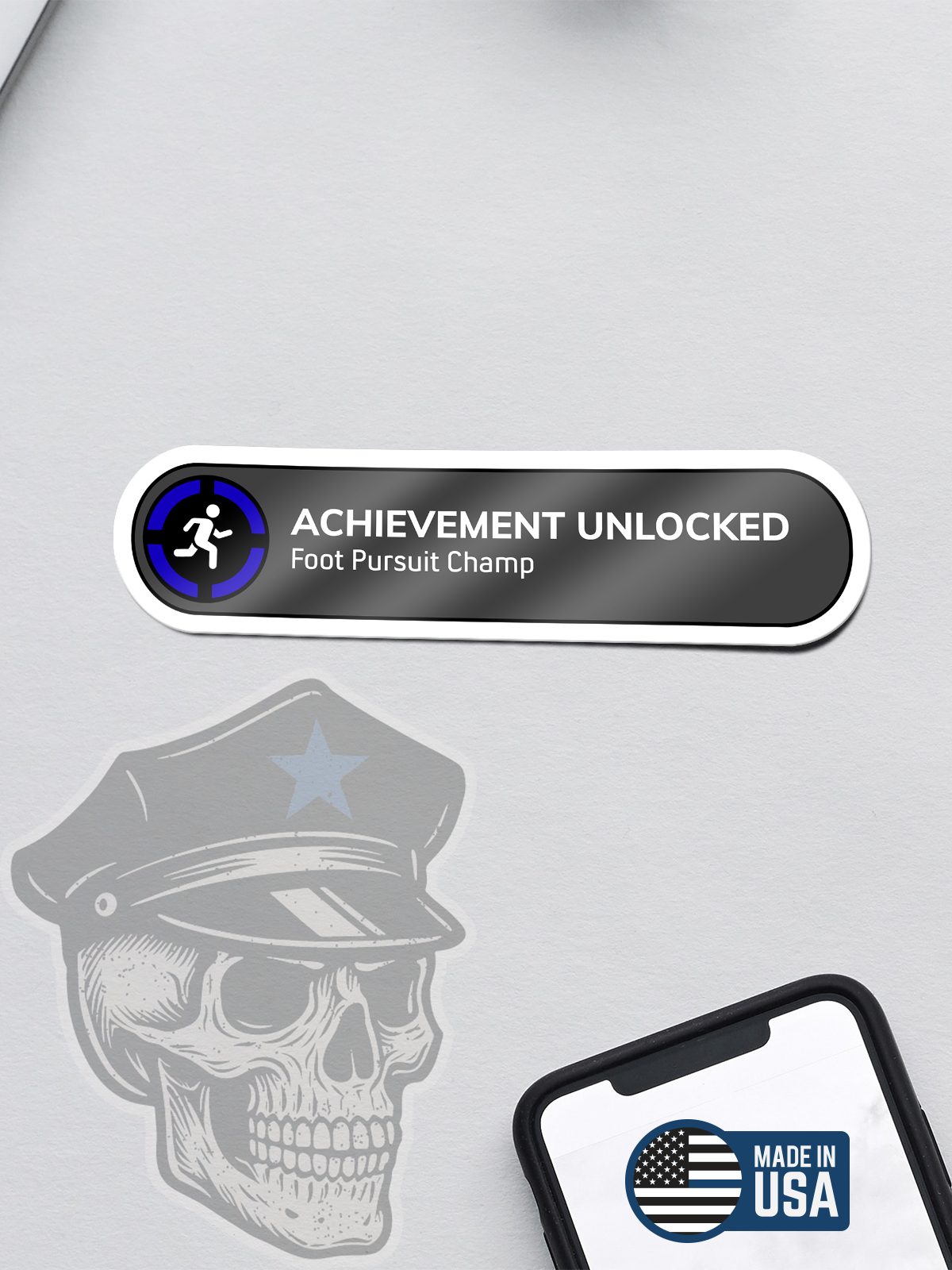 Achievement Award (Foot Pursuit Champ) Sticker