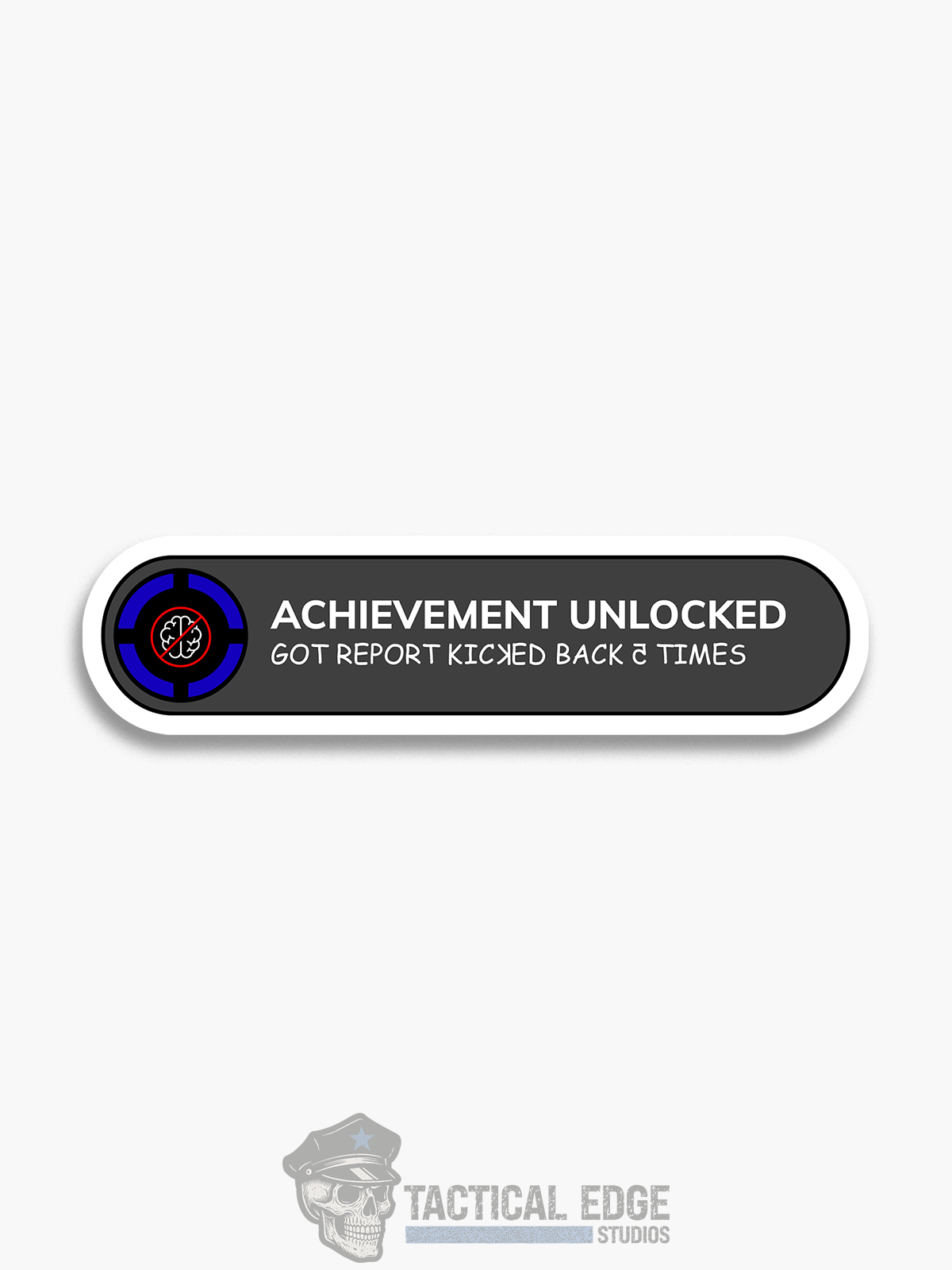 Achievement Award (Got Report Kicked Back) Sticker