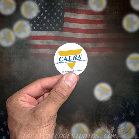 Cops Against Law Enforcement Accreditations (CALEA) Sticker