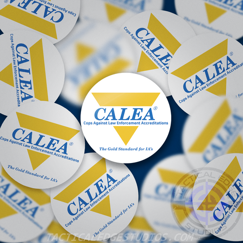 Cops Against Law Enforcement Accreditations (CALEA) Sticker