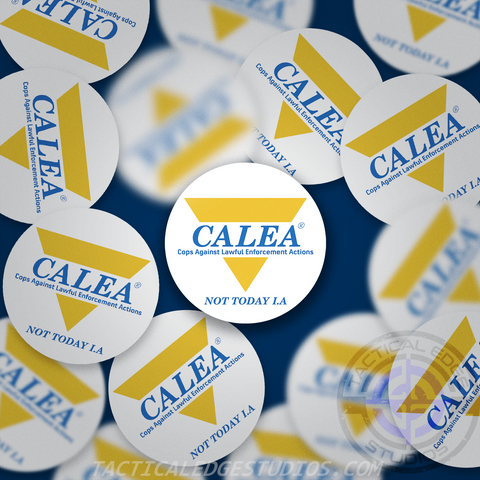 Cops Against Lawful Enforcement Actions (CALEA) Sticker