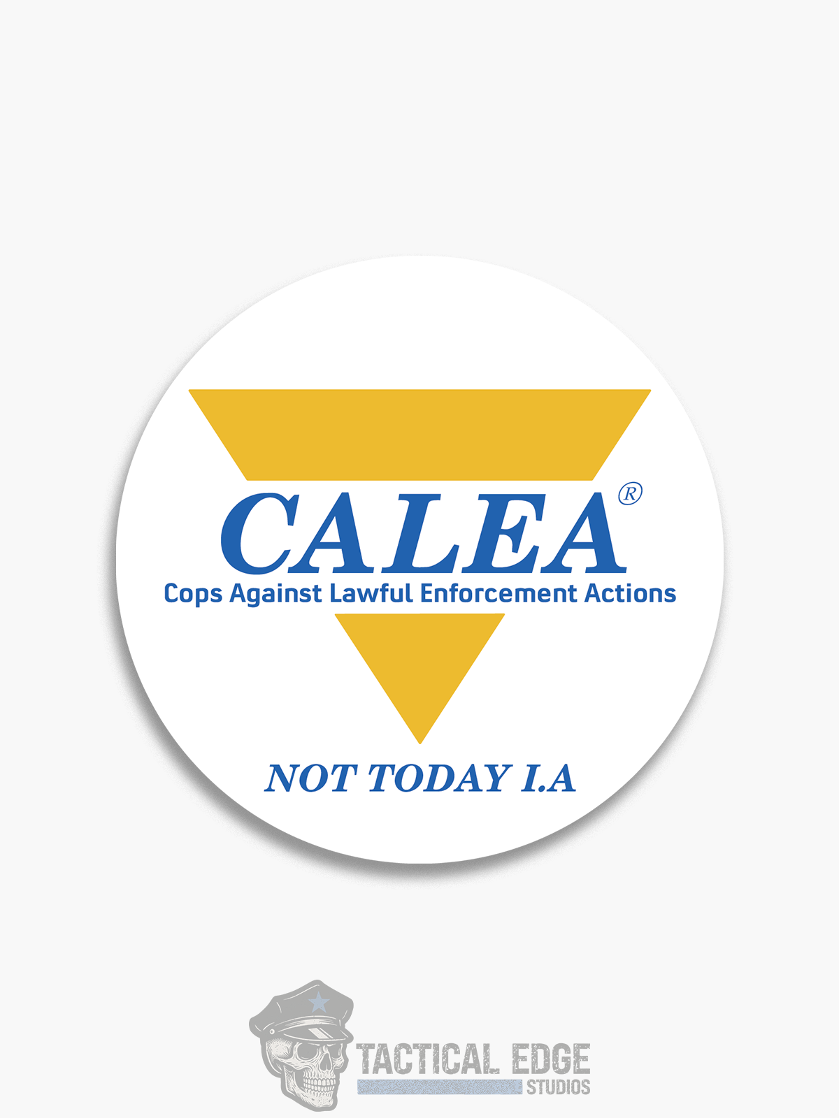 Cops Against Lawful Enforcement Actions (CALEA) Sticker