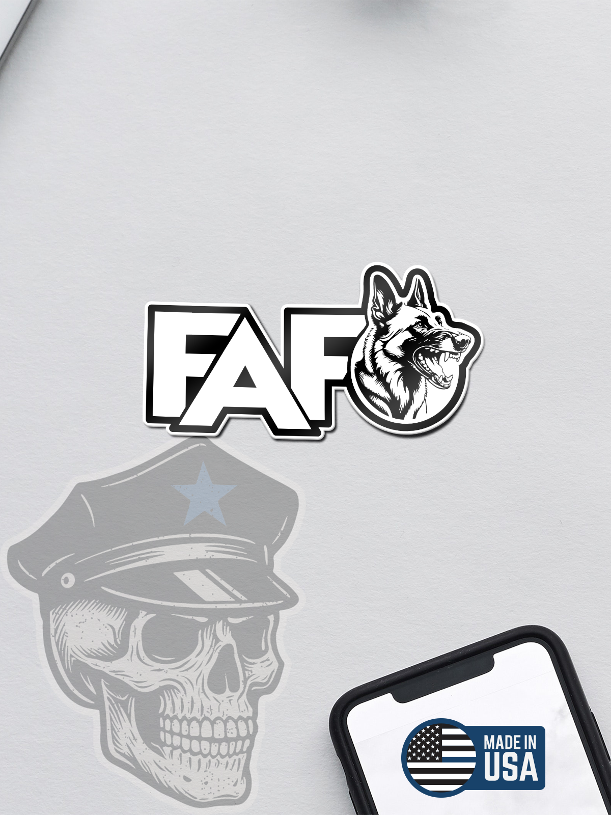 FAFO K9 Sticker