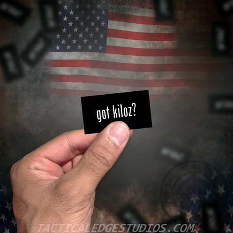 got Kiloz? Sticker