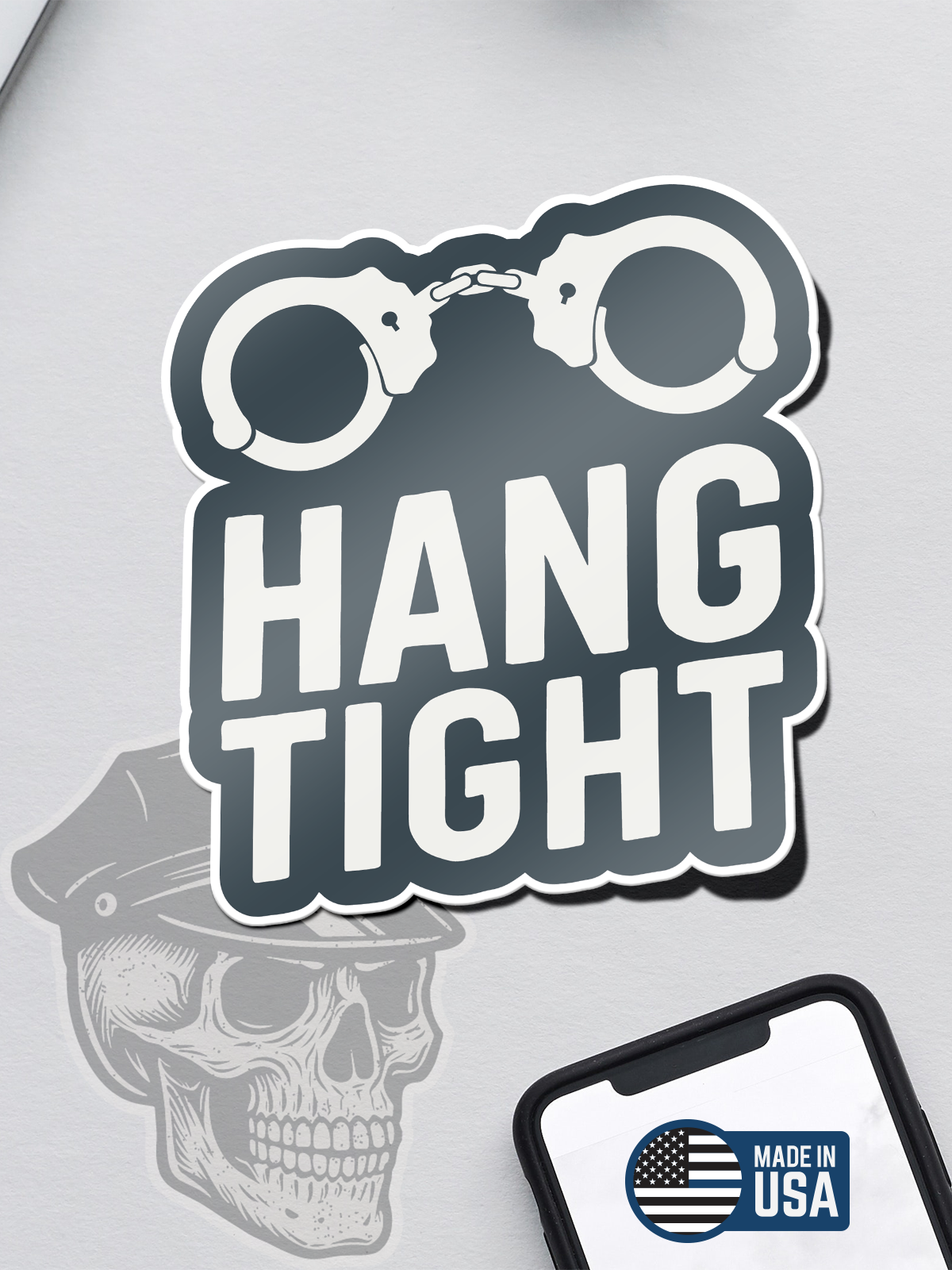 Hang Tight Sticker