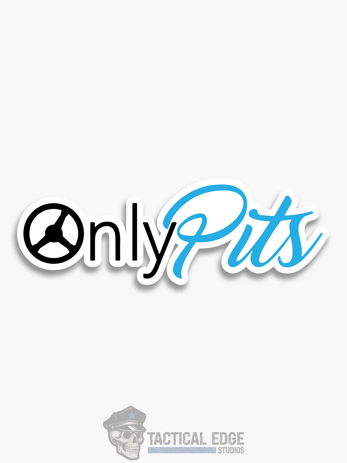 Only Pits Sticker