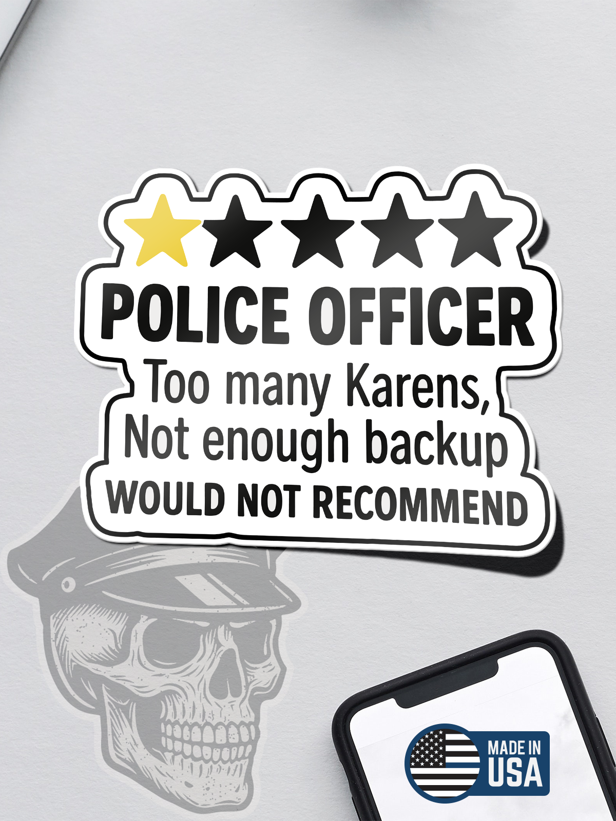 Police Officer - Would Not Recommend