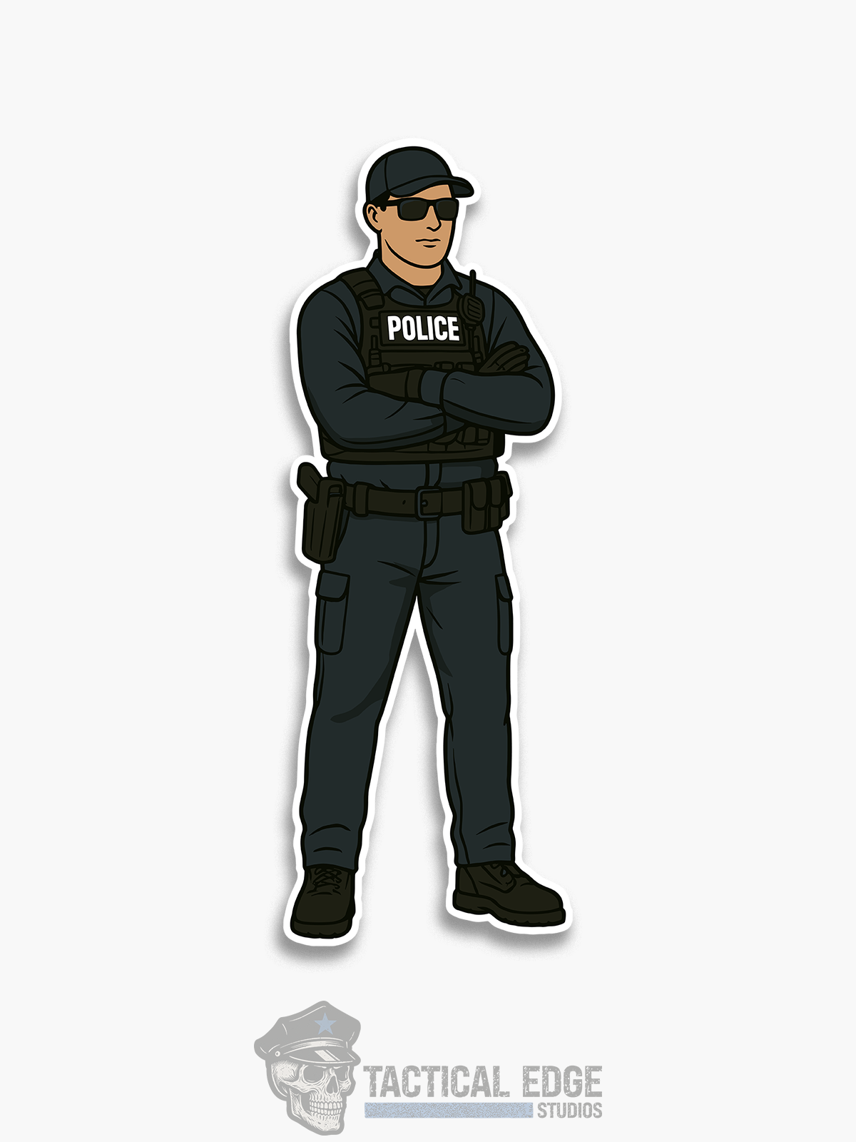 Police Patrol Sticker