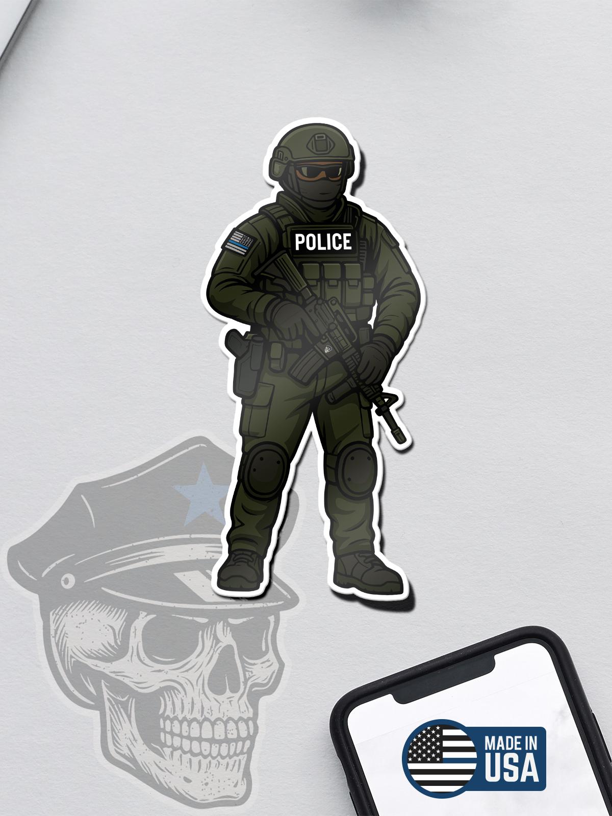 Police SWAT Sticker