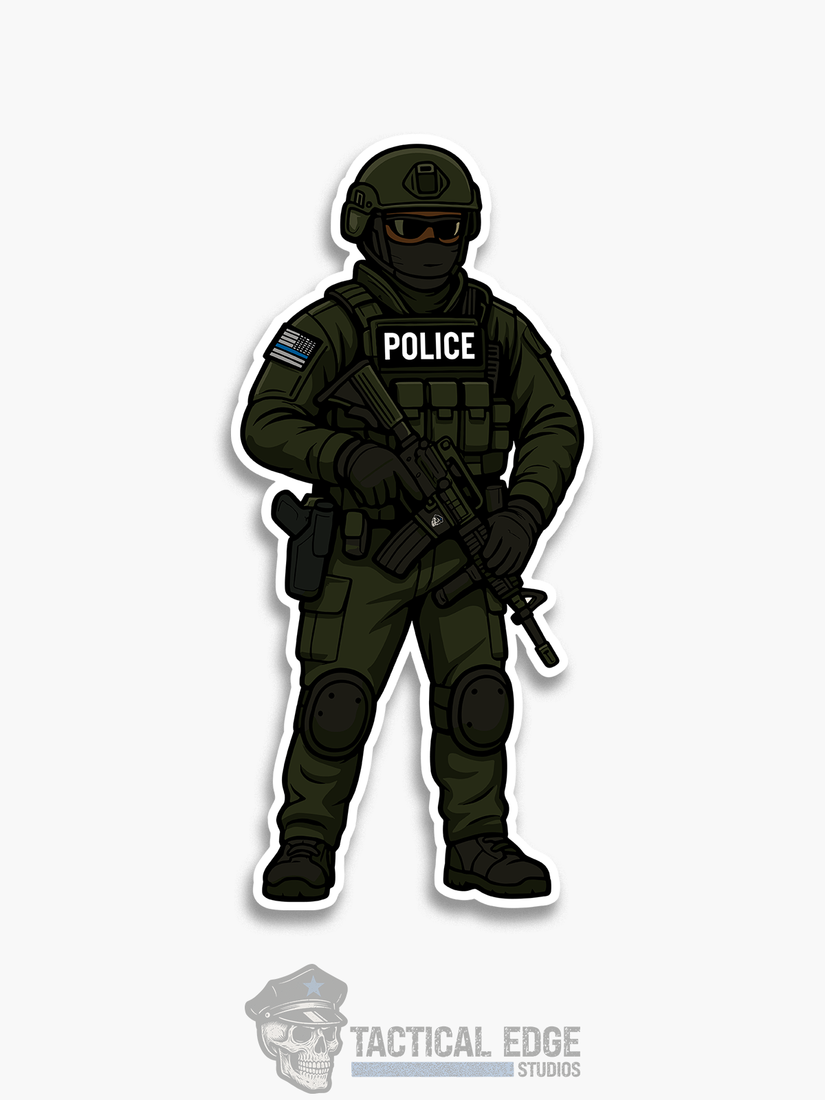 Police SWAT Sticker