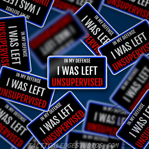 Left Unsupervised Sticker